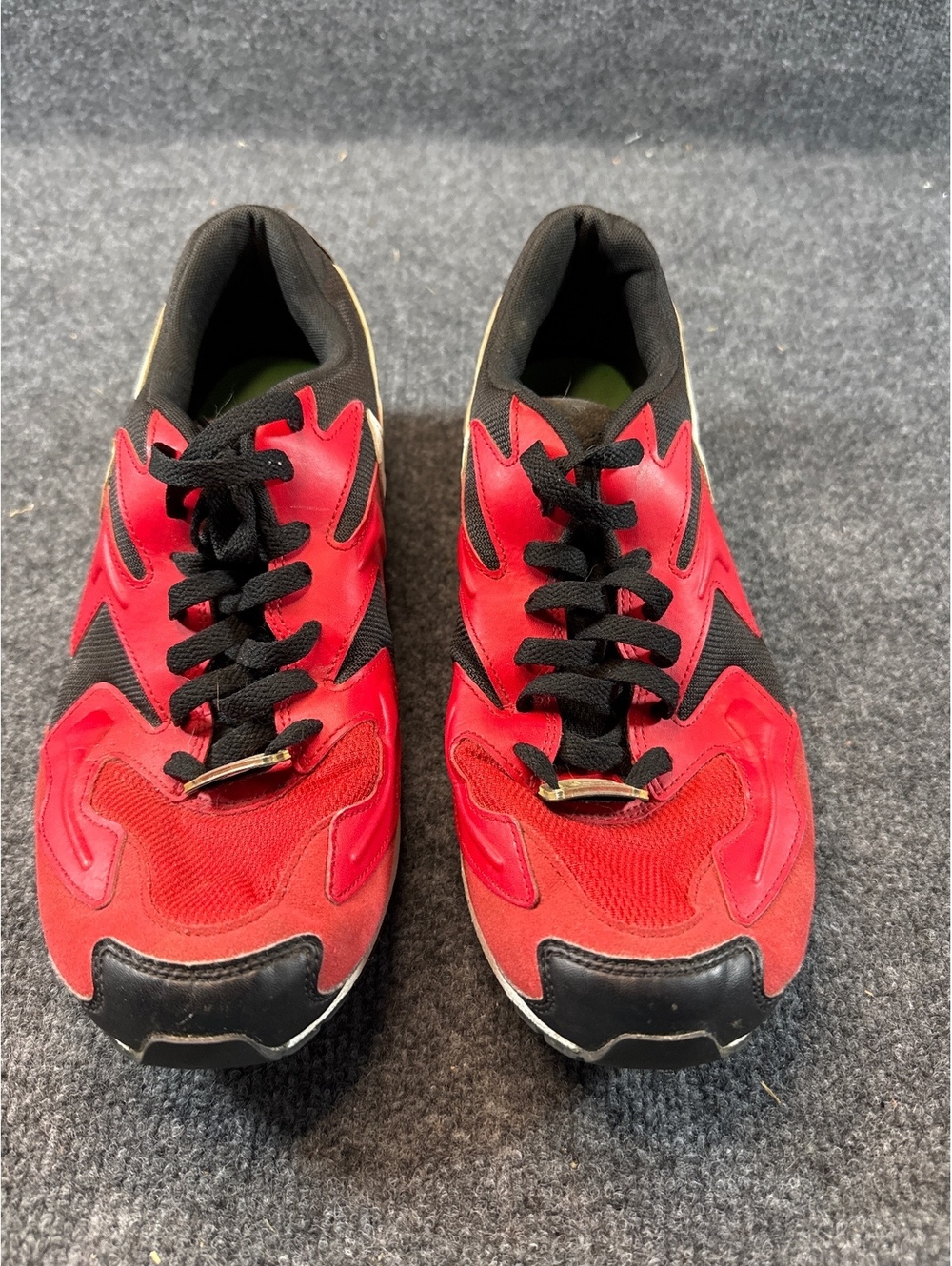 Nike Air Max 2 Mens 10.5 Red Black Running Shoes Sneakers 104174-003